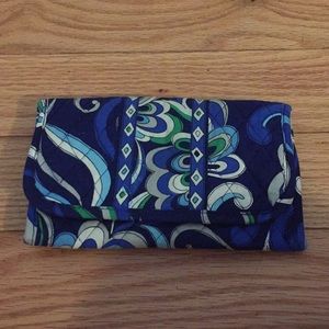 Vera Bradley Wallet Mediterranean Blue